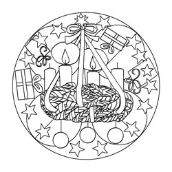 Mandalas zum Advent | Basteln & Gestalten Mandalas zum Advent | Basteln & Gestalten