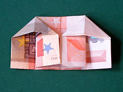 Ein Geld Haus Bauen Basteln Gestalten