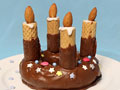 Adventskranz zum Essen
