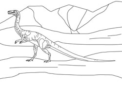 Ausmalbilder Dinosaurier 2 Basteln Gestalten