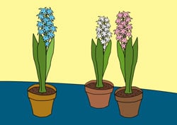 Malvorlage Blumen