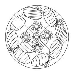 Ausmalbilder mandala