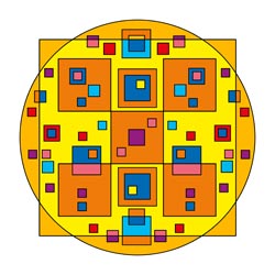 Mandalavorlage