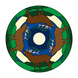 Mandalas mit Tieren