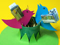 Geld-Vogel