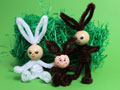 Hasenfamilie basteln
