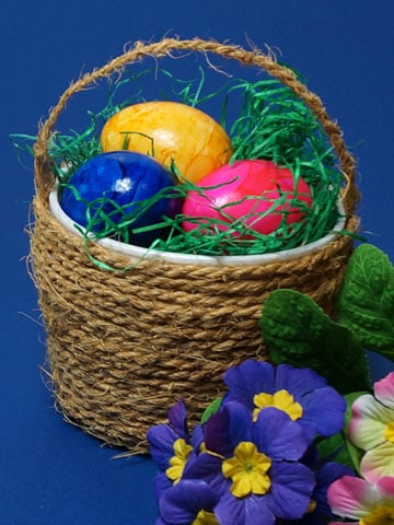 kleiner Osterkorb