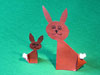 Einen Osterhasen basteln