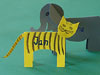 Tischkarten Tiger