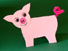 Schwein basteln