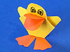 Ente aus Papier