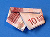 Geld verpackt