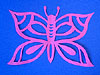 Scherenschnitt Schmetterling
