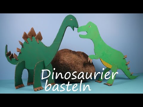 Dinosaurier basteln 🦕
