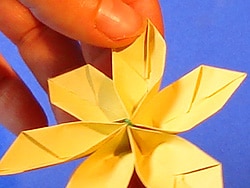 Blume falten
