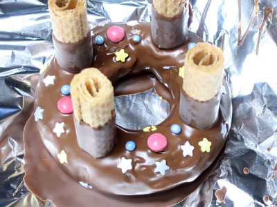 Adventskranz schmücken