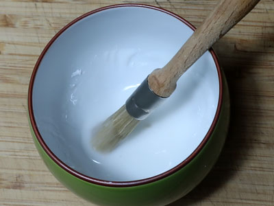 Zuckerguss anrühren