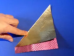 Schritt 2: Diagonale falten