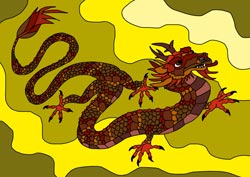 Malvorlagen - Schlange