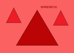 Ausmalbilder Dreieck