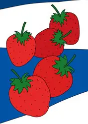 Malvorlagen Erdbeeren
