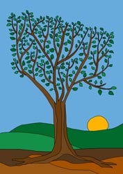 Ausmalbilder - Herbst