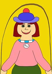 Ausmalbilder Seilspringen