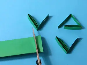 Blätter aus Papier