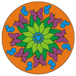 Blumen Mandala