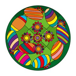 Mandalas für Ostern