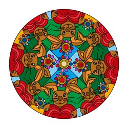 Mandalas für Ostern