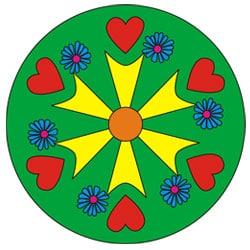Herz Mandala