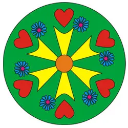 Herz Mandala