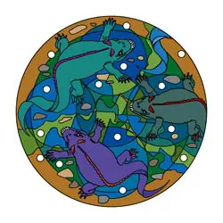 Mandala Dinos