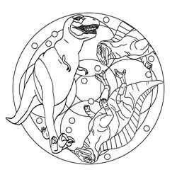 Mandalas mit Dinos | Basteln & Gestalten