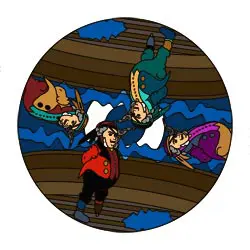 Piraten Mandalas Basteln Gestalten
