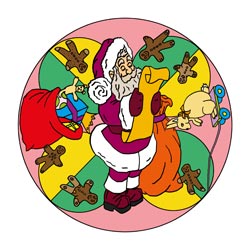 Mandalas Weihnachten