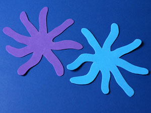 Bastelanleitung mit Moosgummi