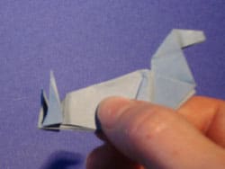 Schritt 25: Origami falten