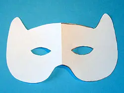 Bastelanleitung für eine Maske