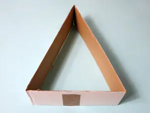 Dreieck falten